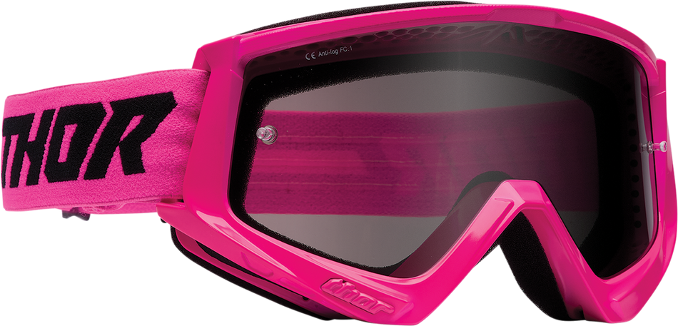 THOR Combat Sand Goggles - Racer - Flo Pink/Black 2601-2700