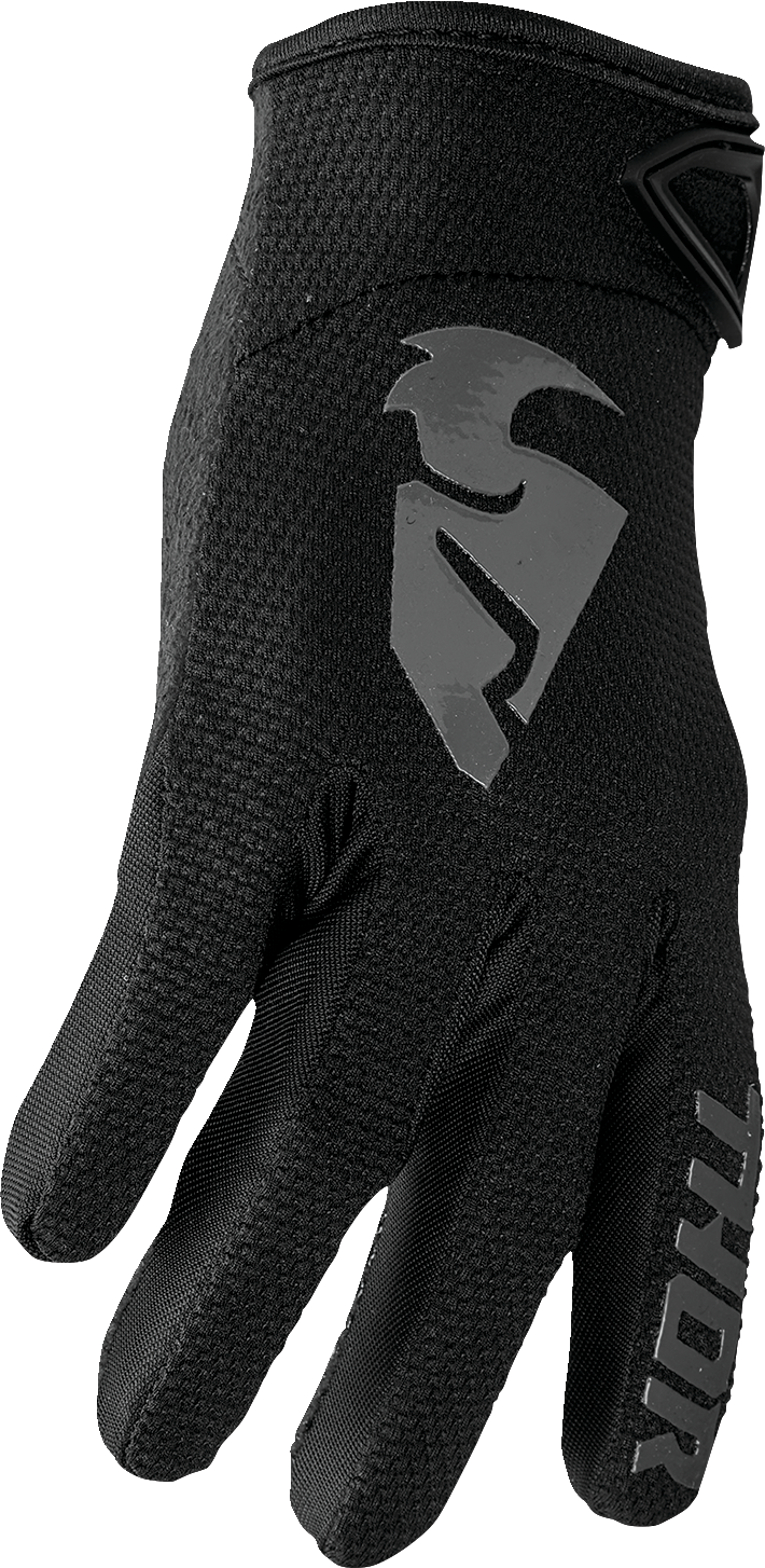 THOR Women's Sector Gloves - Black/Gray - Small 3331-0238