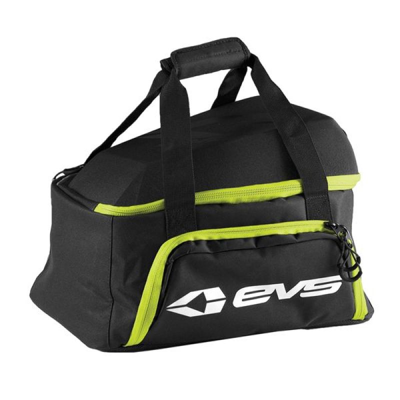 EVS Helmet Bag 6 inch x 12 inch - Black/Hiviz