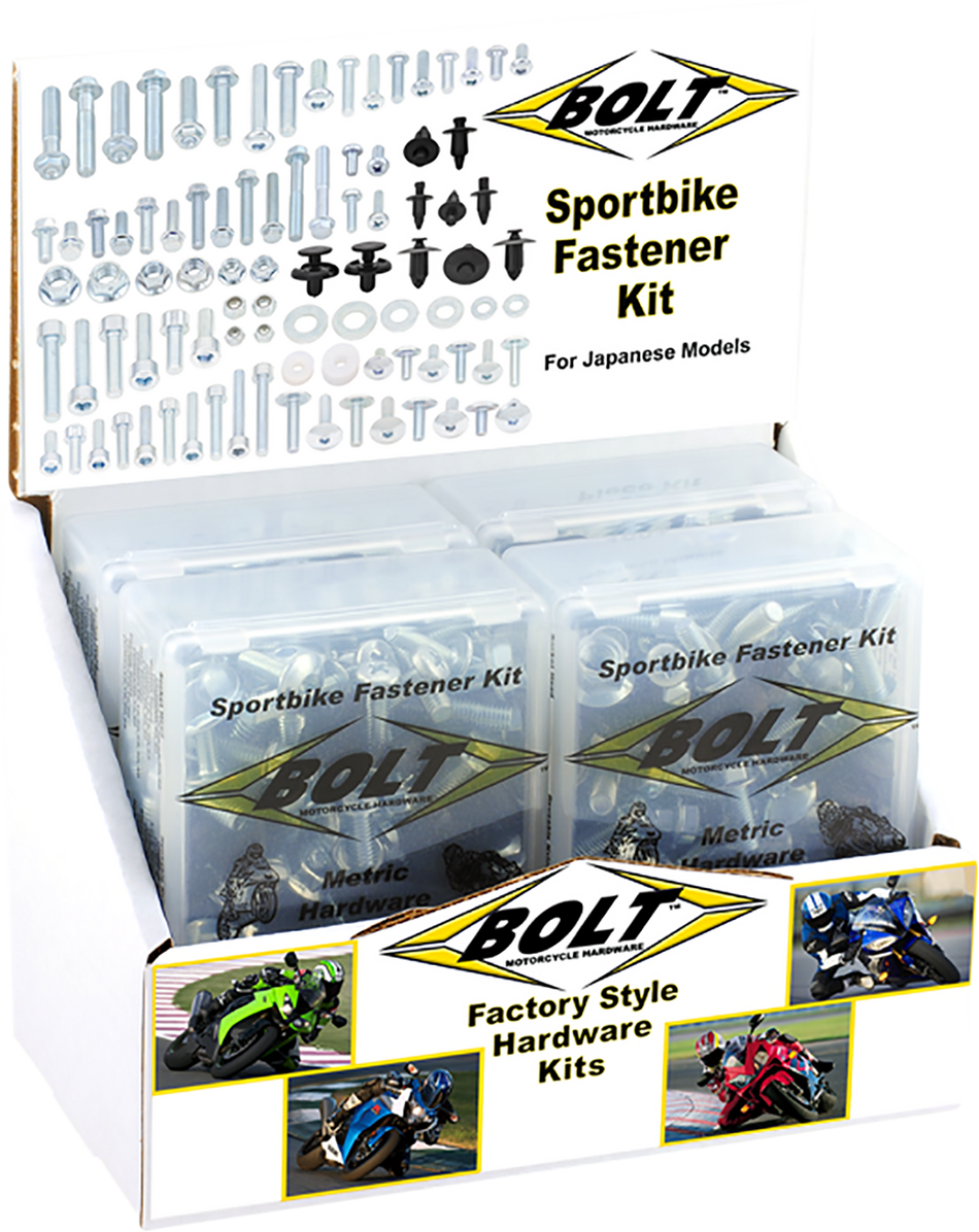 BOLT Track Pack - Sport Bike - 6-Kit 2007-6SB