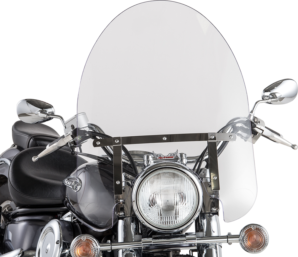 SLIPSTREAMER SS-30 Windshield - 22" - Wide - Clear - Quick Release SS-30-22CWQ