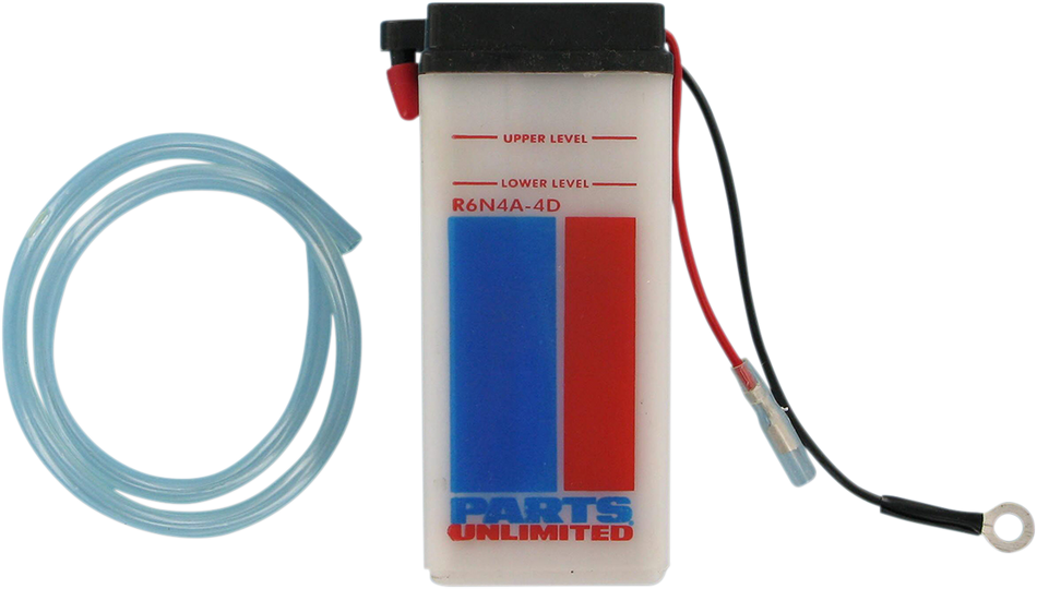 Parts Unlimited Conventional Battery 6n4a4d
