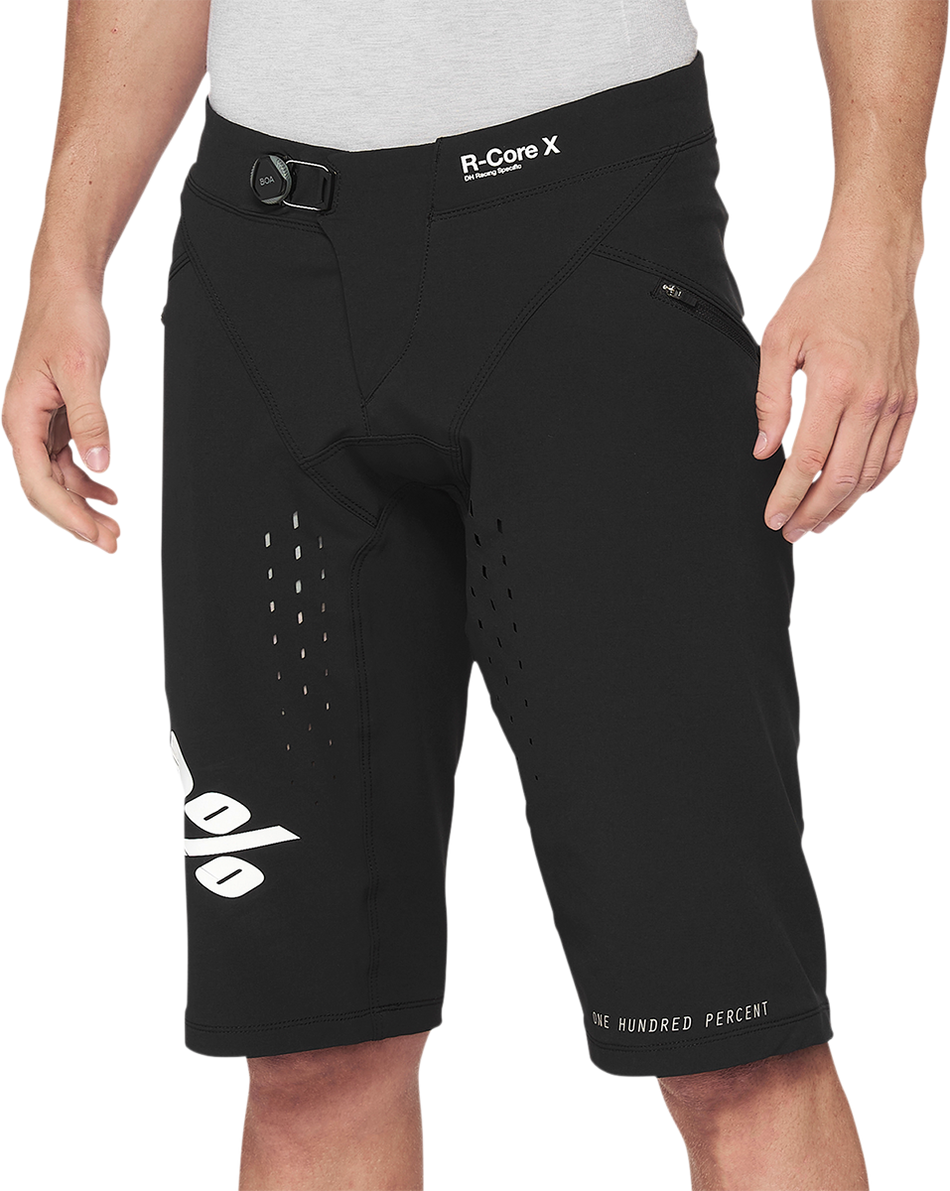 100% R-Core-X Shorts - Black - US 30 40002-00001