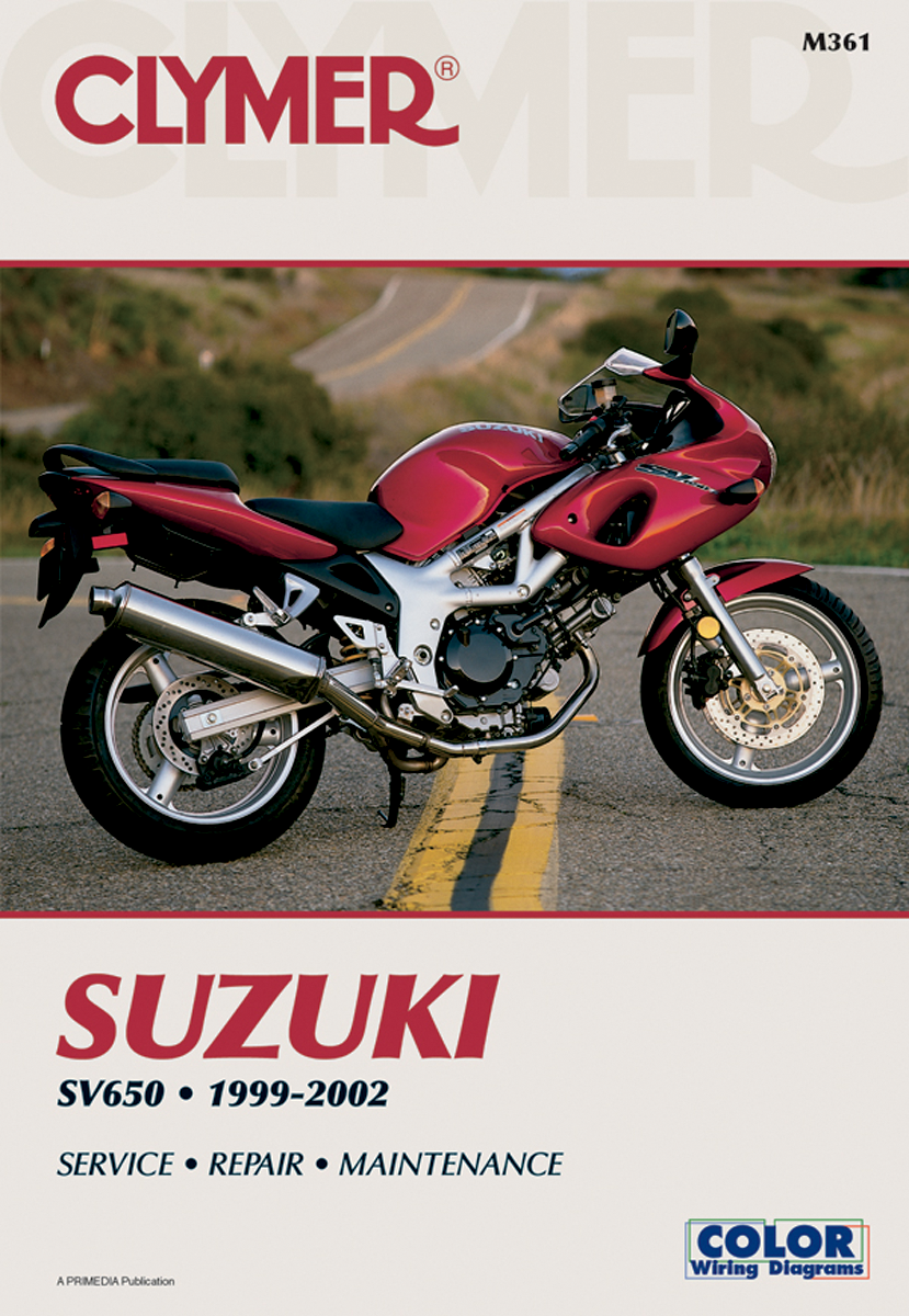 CLYMER Manual - Suzuki SV 650 CM361