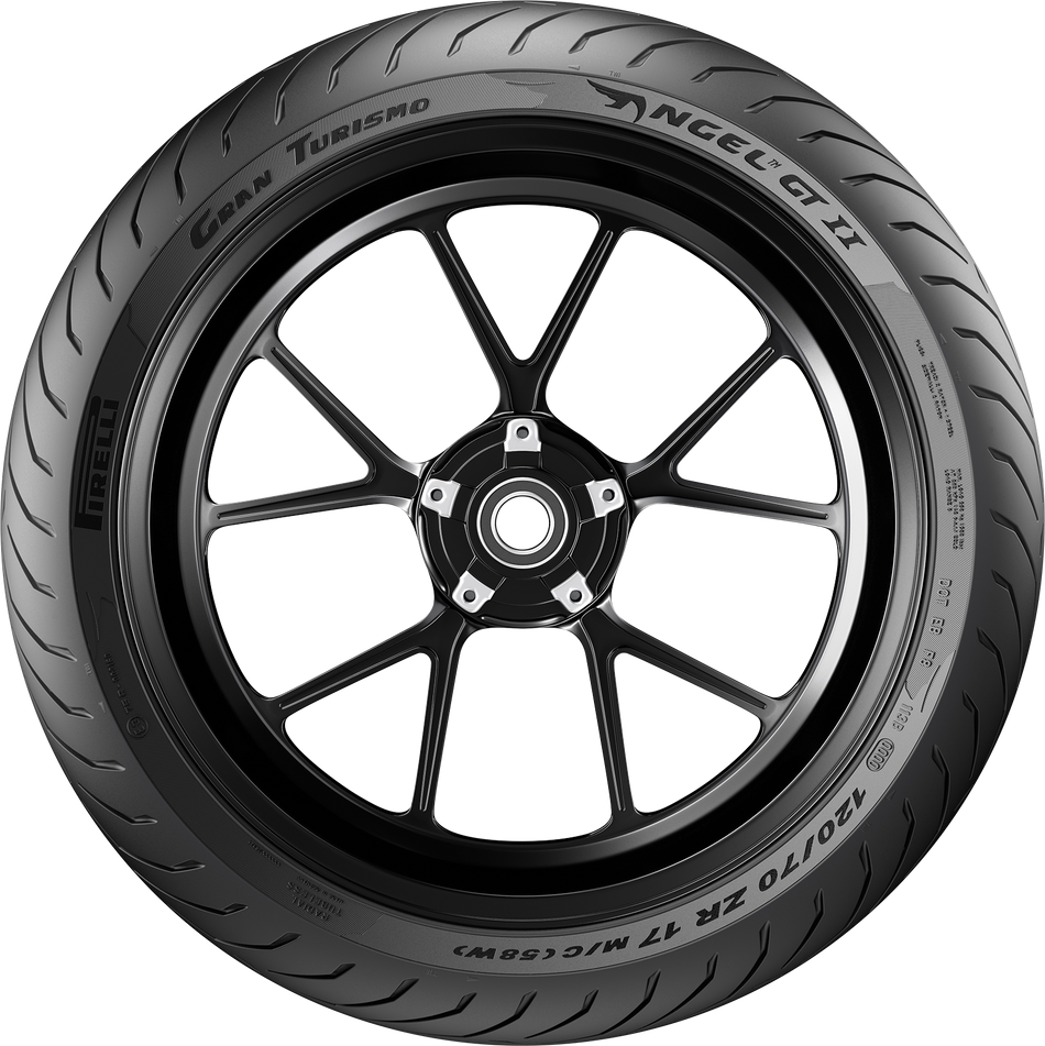 PIRELLI Tire - Angel GT II - Front - 120/70ZR17 - (58W) 3111400