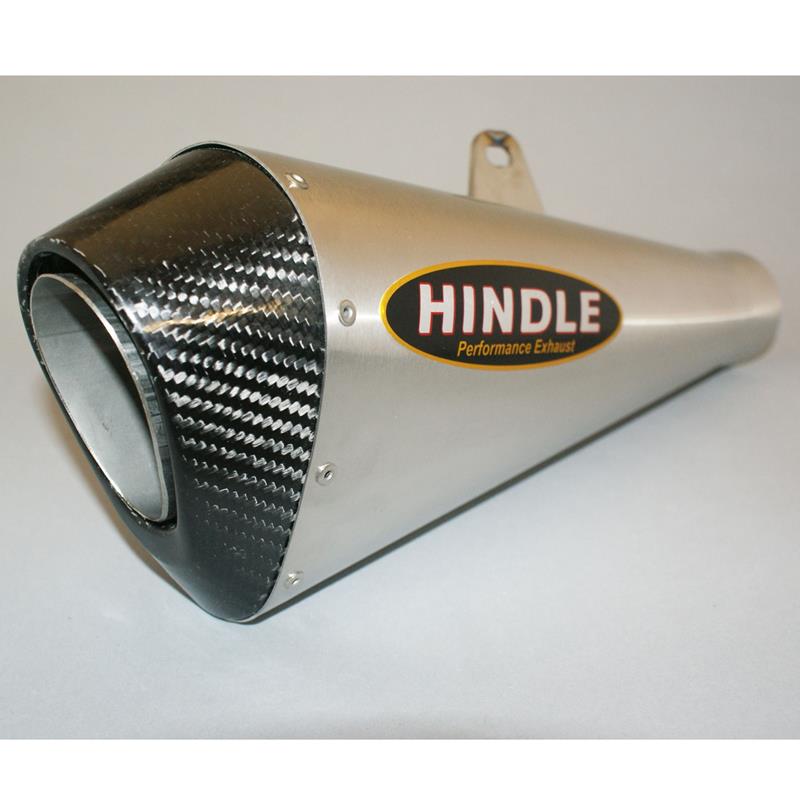 Hindle exhaust grom 2017 2020 evo megaphone system satin ss w