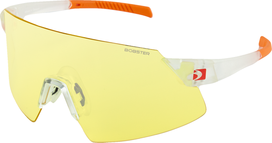 BOBSTER Cadence Sunglasses - Matte Clear/Orange BCAD01