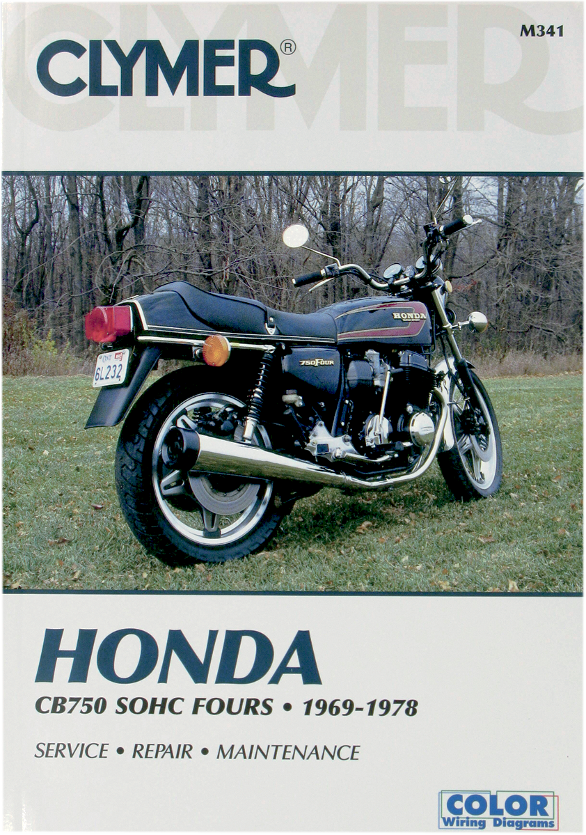 CLYMER Manual - Honda CB750 SOHC CM341