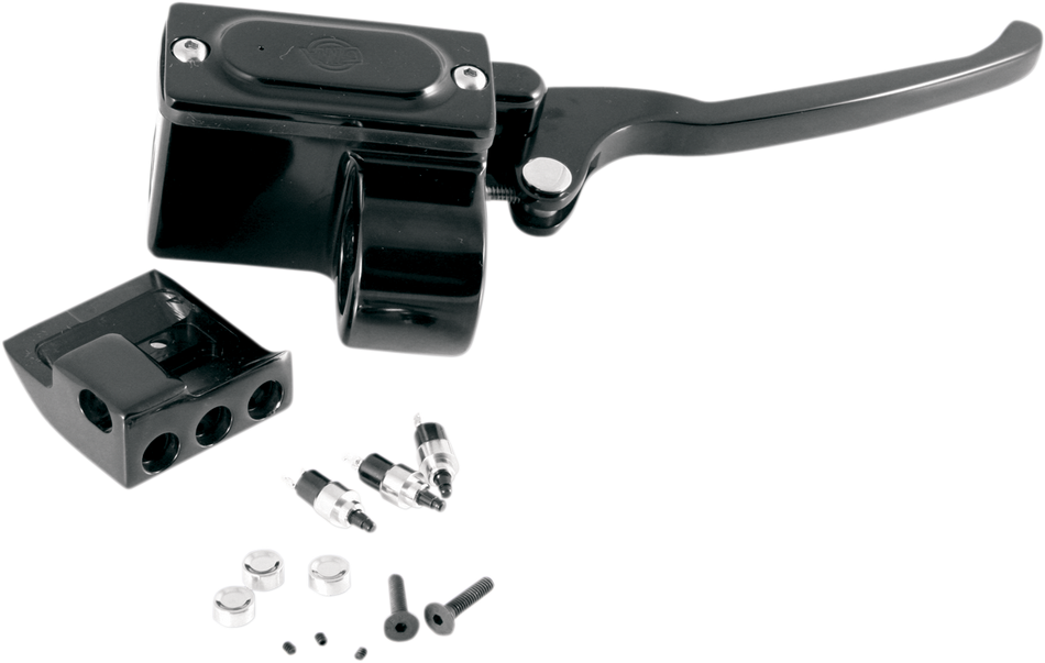 GMA ENGINEERING BY BDL Master Cylinder Assembly - 5/8" - Switch - Black GMA-HB-5-B