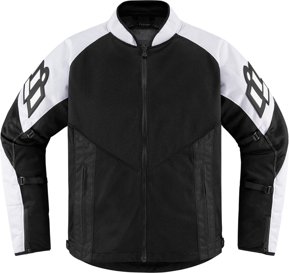 ICON Mesh AF™ Jacket - Black/White - Large 2820-5952