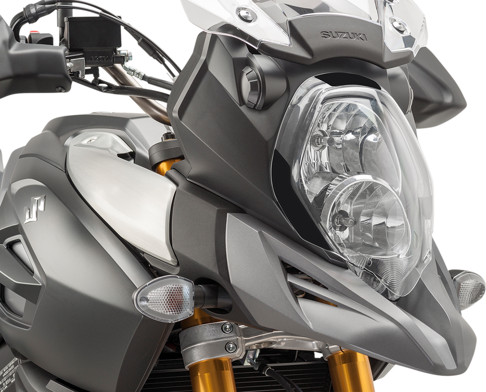 PUIG HI-TECH PARTS Protective Headlight Cover - Vstrom1000 - Clear 8126W