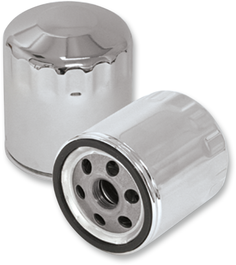 S&S CYCLE Oil Filter - Chrome 31-4102A