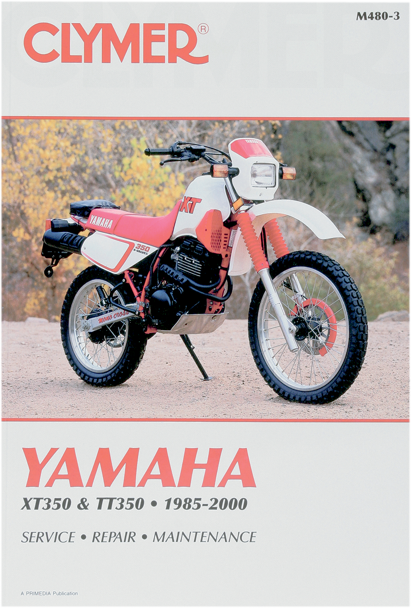 CLYMER Manual - Yamaha XT/TT350 CM4803
