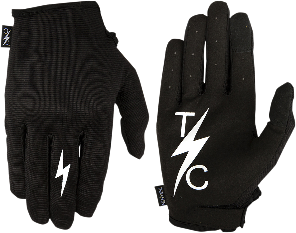 THRASHIN SUPPLY CO. Stealth V2 Gloves - Black - Small SV2-01-008