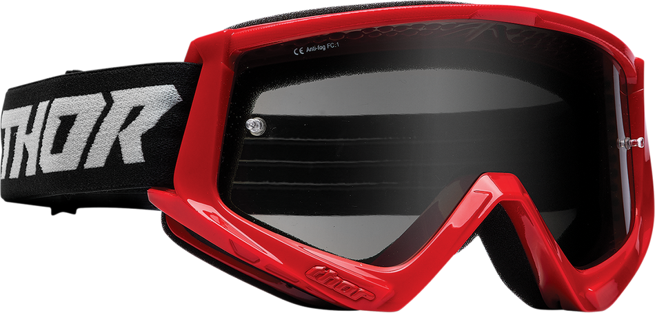 THOR Combat Sand Goggles - Racer - Red/Gray 2601-2697