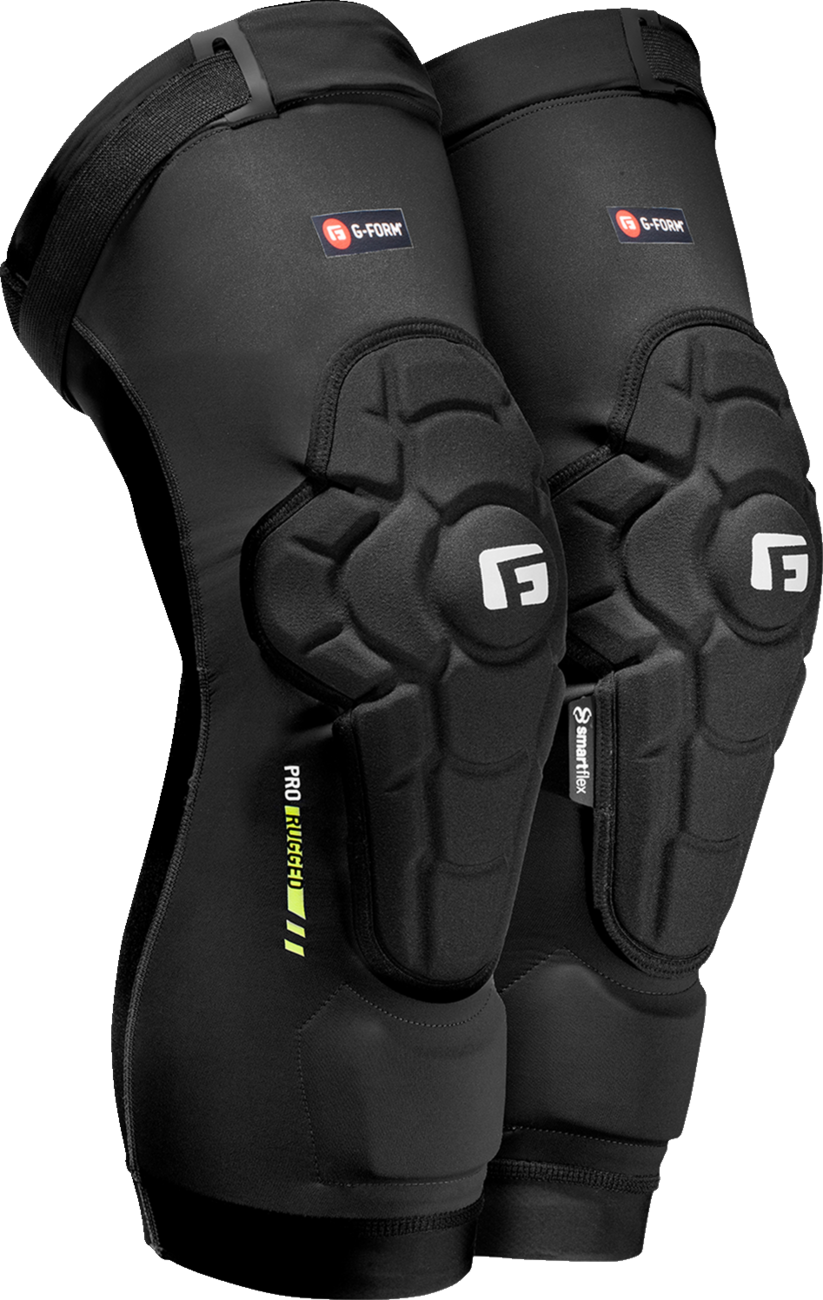 G-FORM Pro-Rugged 2 Knee Guards - Black - Medium KP3402014