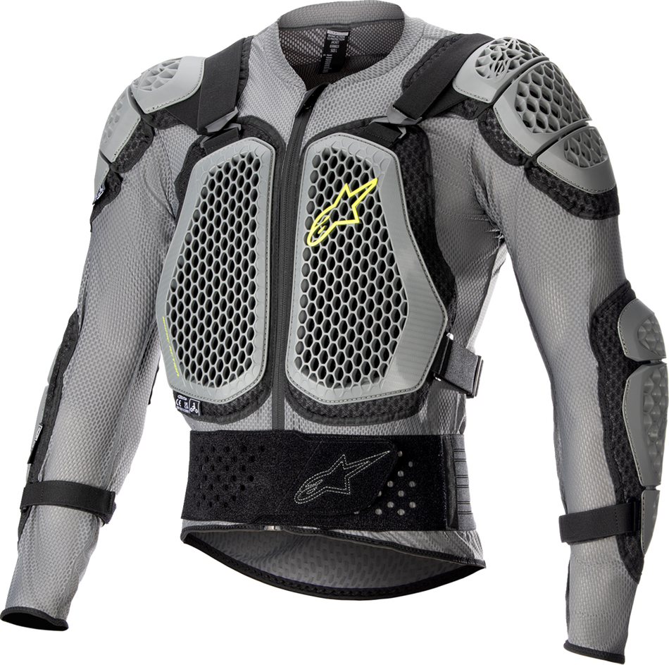ALPINESTARS Bionic Action V2 Protection Jacket - Gray/Black/Yellow - 2XL 6506823-915-2X