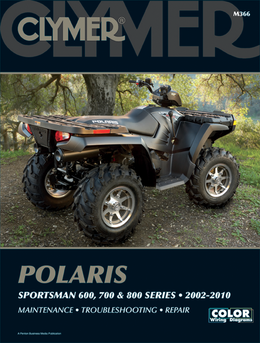 CLYMER Manual - Polaris Sportsman '02-'10 CM366