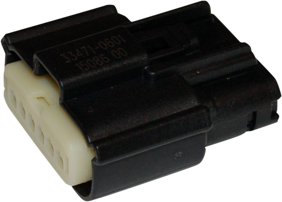 NAMZ Molex MX 150 Connector - 6 Pin Female - Black NM-33471-0601