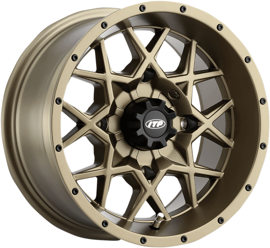 ITP Wheel - Hurricane - Front/Rear - Bronze - 14x7 - 4/137 - 5+2 1428641729B