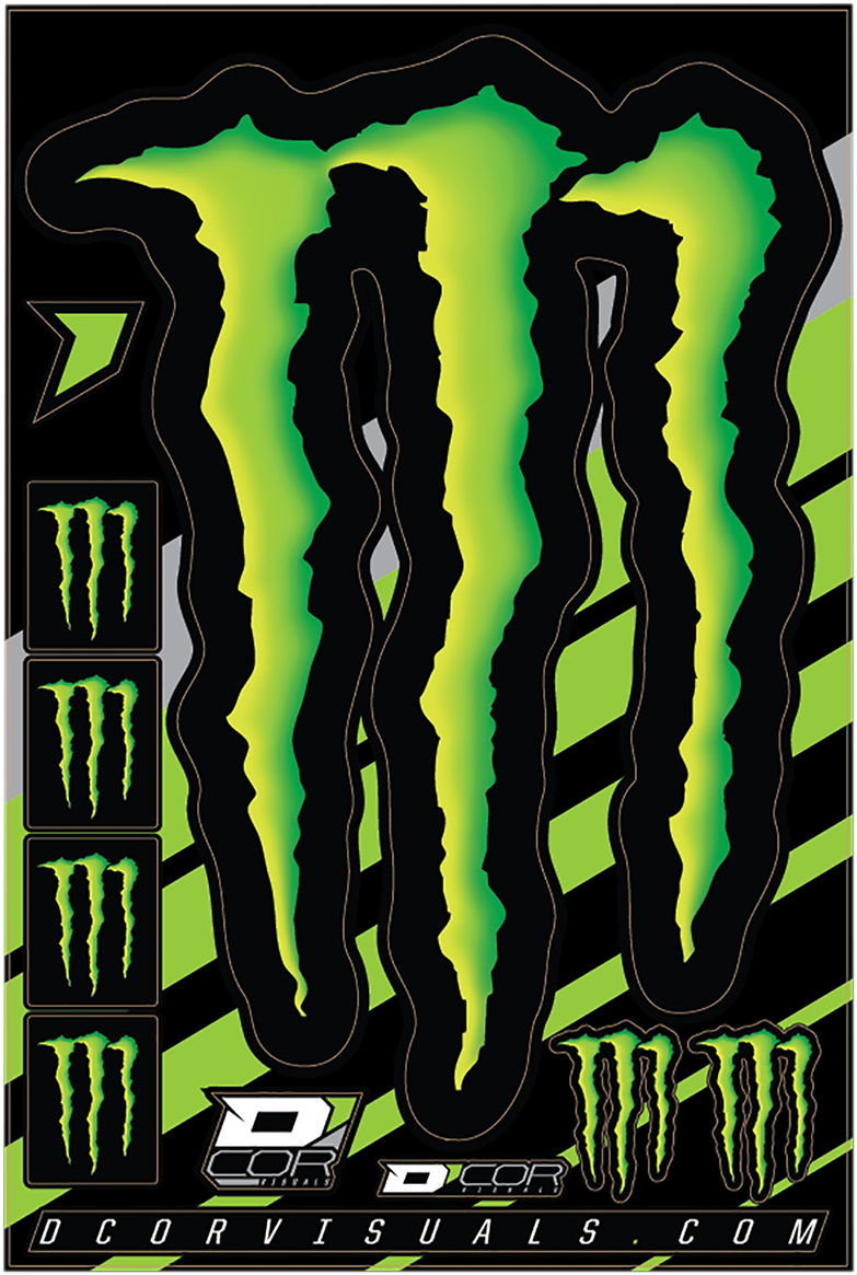 D'COR VISUALS Decal Sheet - Monster Claw 40-90-103