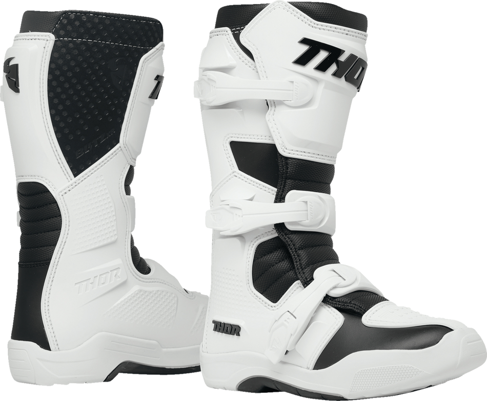 THOR Women's Blitz XR Boots - White/Black - Size 7 3410-3138