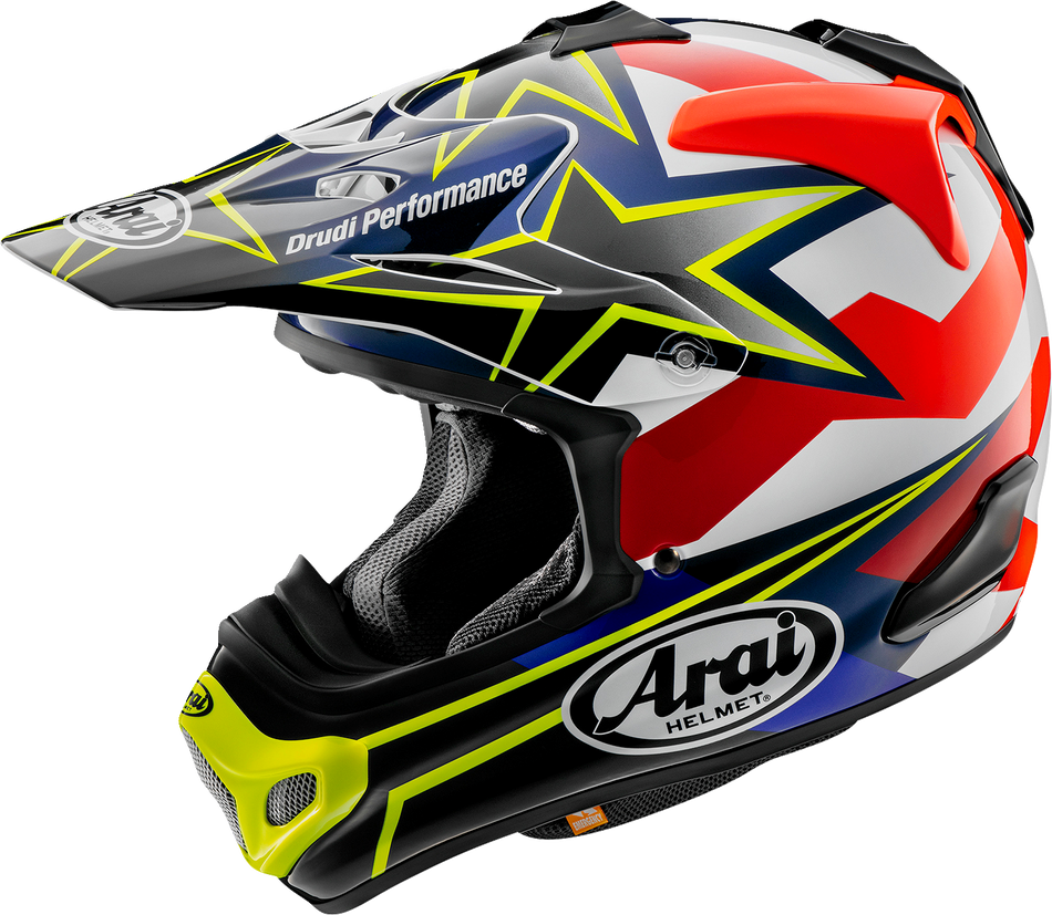 ARAI VX-Pro4 Helmet - Stars & Stripes - Yellow - Large 0110-8204