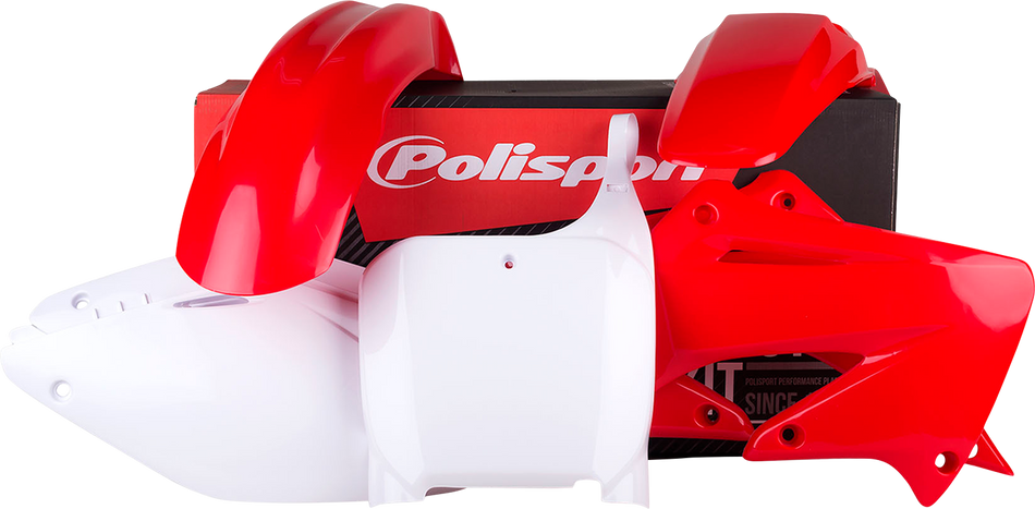 POLISPORT Body Kit - Complete - OEM Red/White - CR 125R/250R 90604