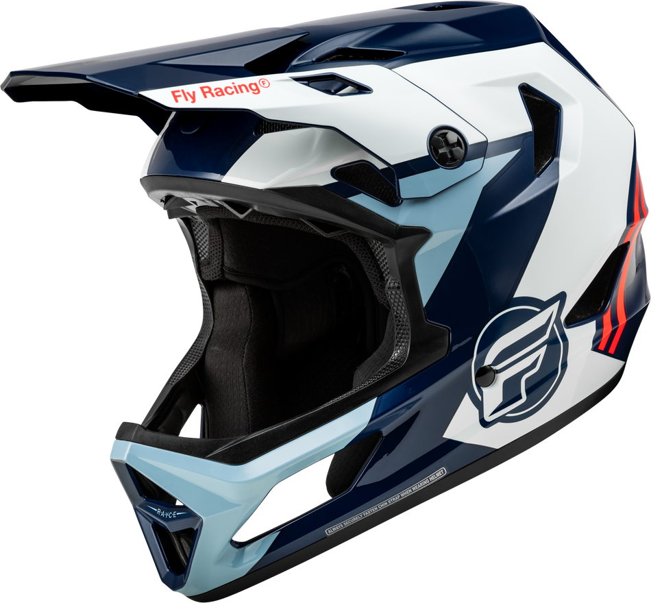 FLY RACING Youth Rayce Helmet Red/White/Blue Ys 73-3612YS