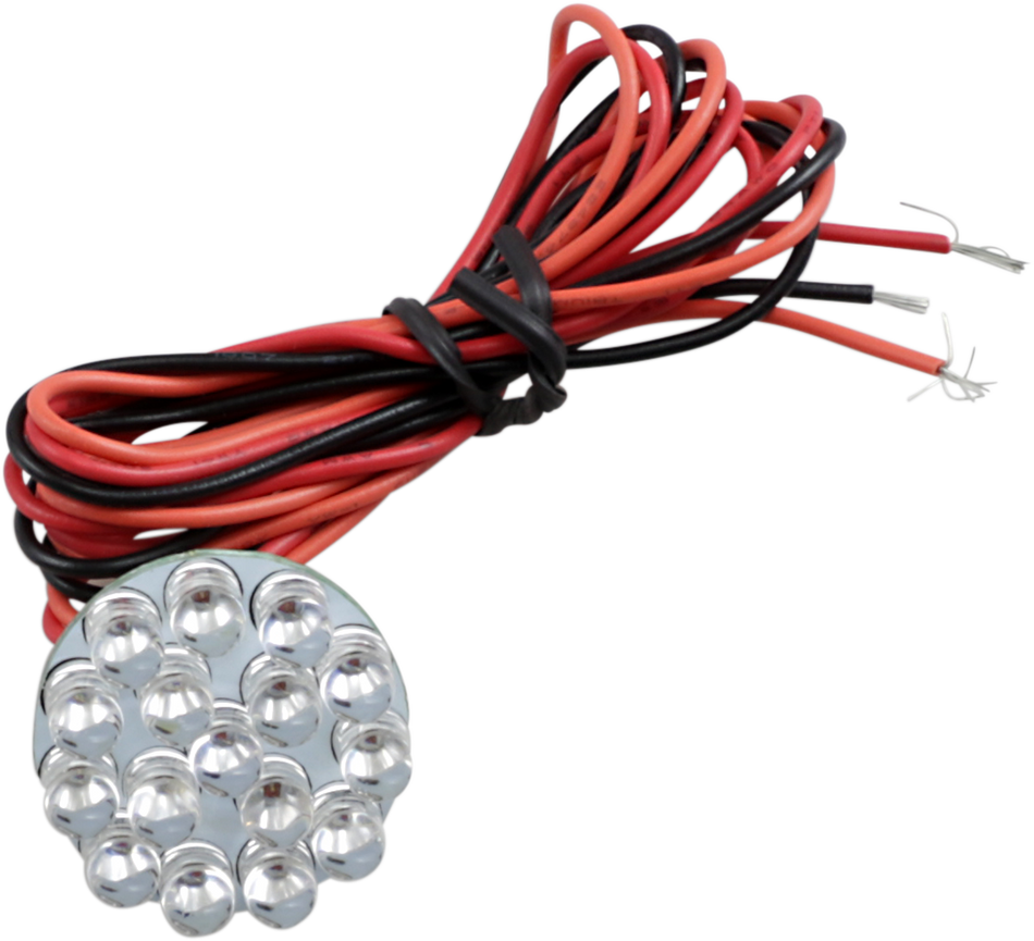 CUSTOM DYNAMICS 1" Universal LED Cluster - Red GEN-100-R