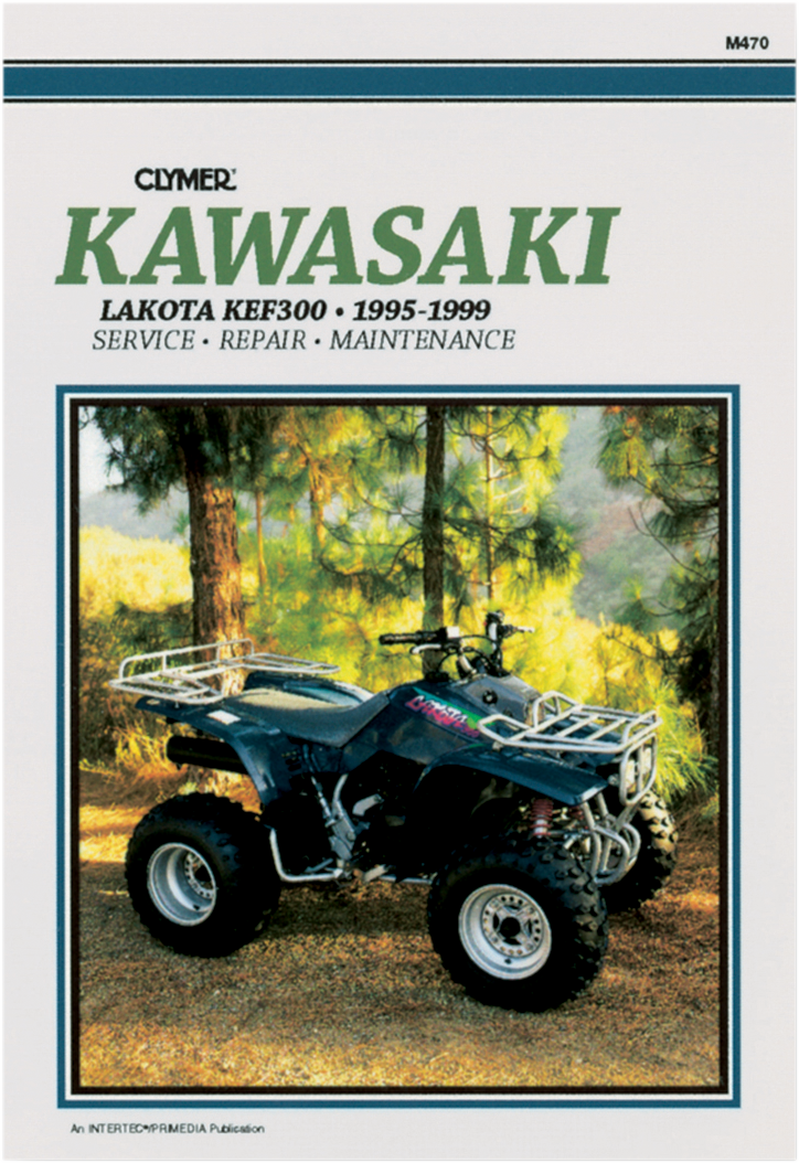 CLYMER Manual - Kawasaki KEF300 Lakota CM470
