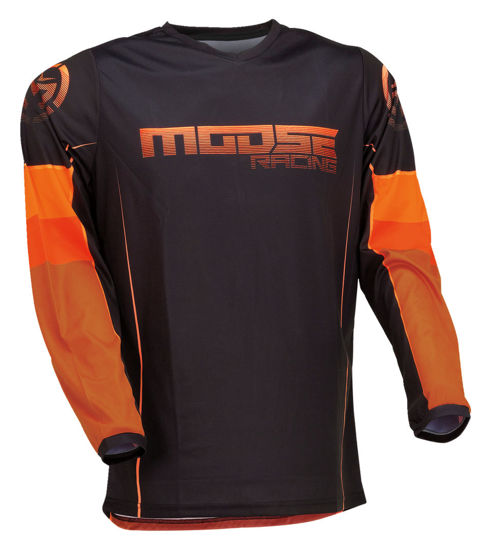 MOOSE RACING Qualifier® Jersey - Orange/Gray - Large 2910-7198