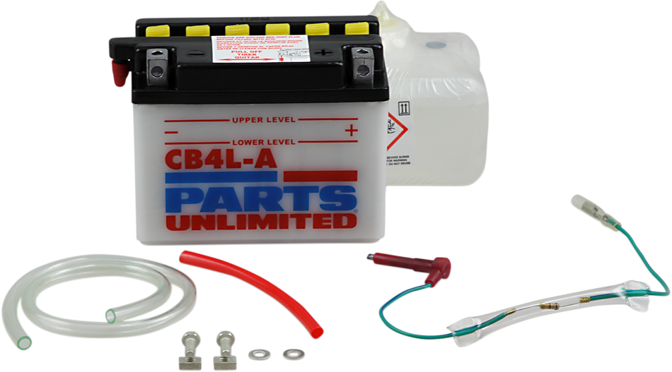 Parts Unlimited Battery - Yb4l-A Cb4l-A-Fp