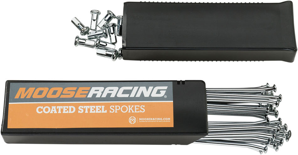 MOOSE RACING Spoke Set - Coated Steel - Rear - 19" 1-20-109-S