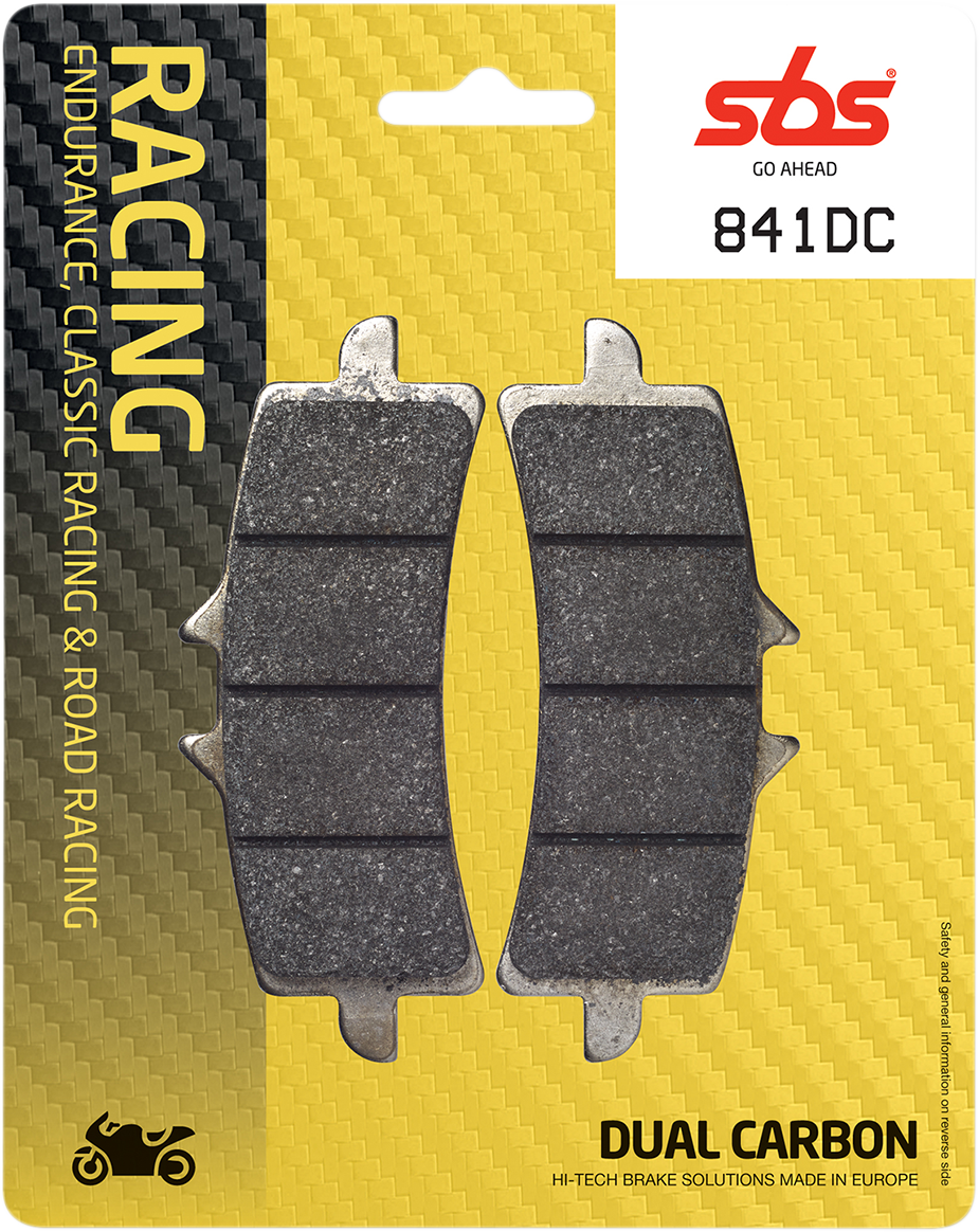 SBS Dual Carbon Brake Pads 841DC