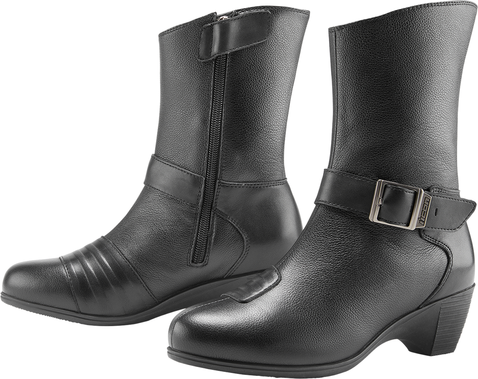 ICON Women's Tuscadero™ Boots - Black - US 6.5 3403-1188