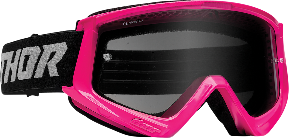 THOR Combat Sand Goggles - Racer - Flo Pink/Gray 2601-2698