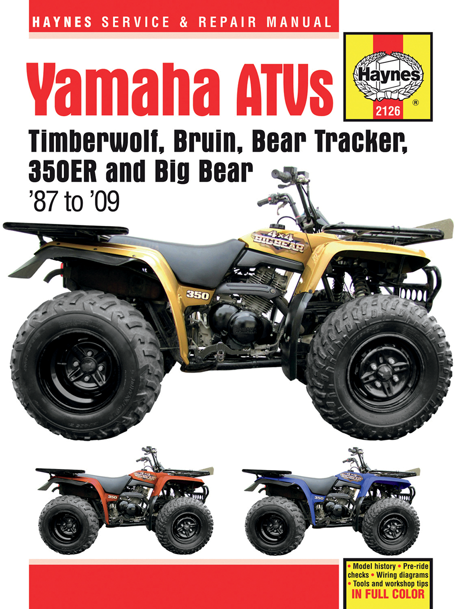 HAYNES Manual - Yamaha YFM350 M2126