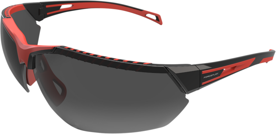 FORCEFLEX FF4 Sunglasses - Black/Red - Smoke FF4-01045-040