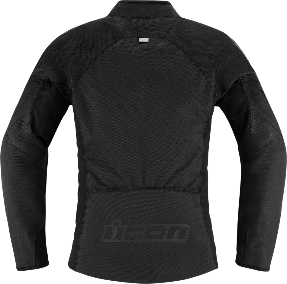 ICON Women's Hooligan™ CE Jacket - Black - Small 2822-1477