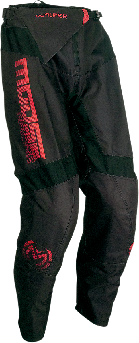 MOOSE RACING Qualifier Pants - Red/Black - 28 2901-9609