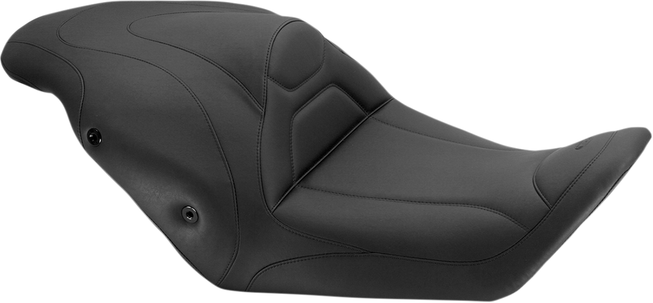 MUSTANG Seat - Tripper Fastback - Stitched - Black - F6B 76840