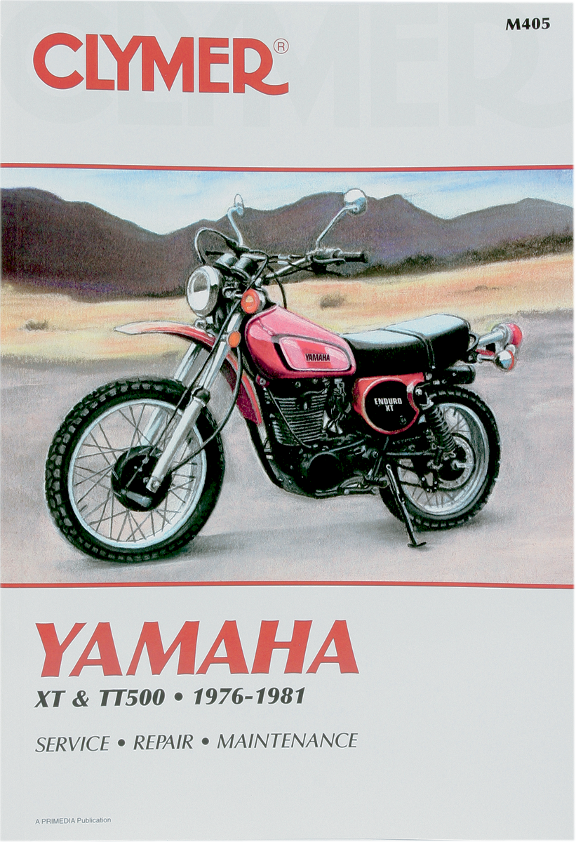 CLYMER Manual - Yamaha XT/TT 500 CM405