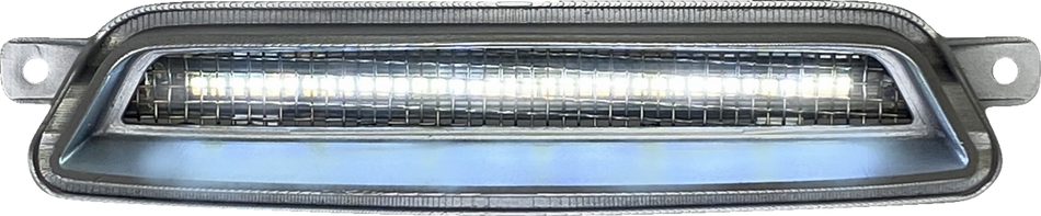 CUSTOM DYNAMICS Fairing Vent Light - LED - Chrome CD-IND-V-C