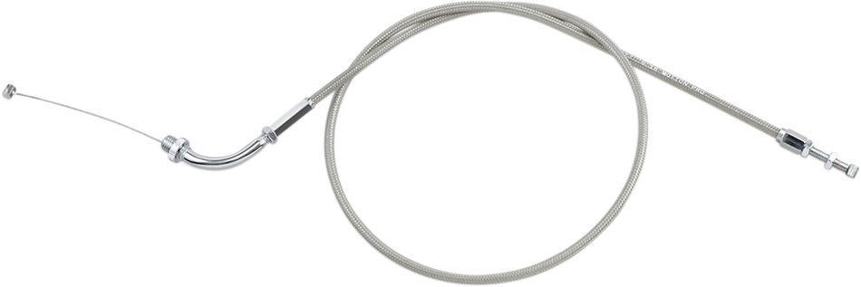 MOTION PRO Throttle Cable - Pull - VTX13C - Stainless Steel 62-0427
