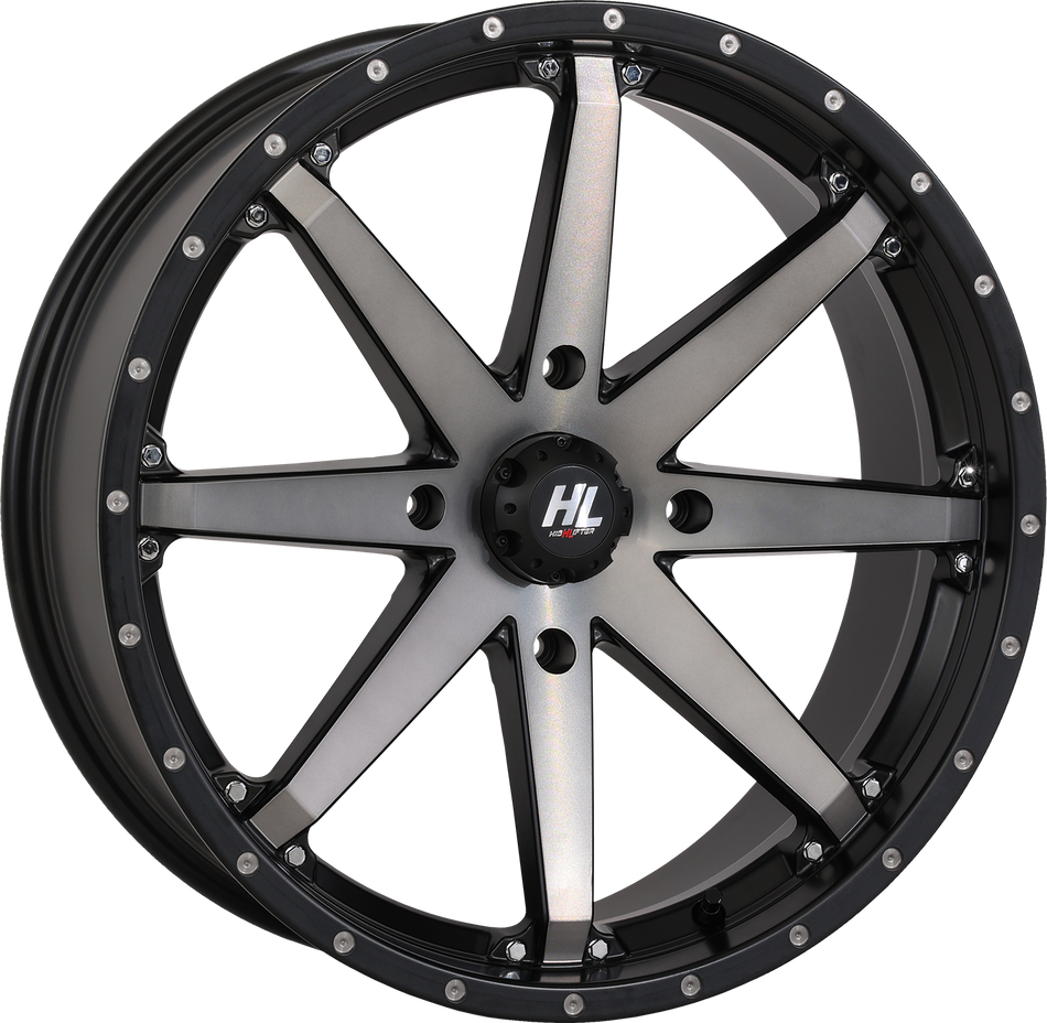 HIGH LIFTER Wheel - HL10 - Front/Rear - Matte Black/Smoke - 20x7 - 4/137 - 4+3 (+10 mm) 20HL10-1637