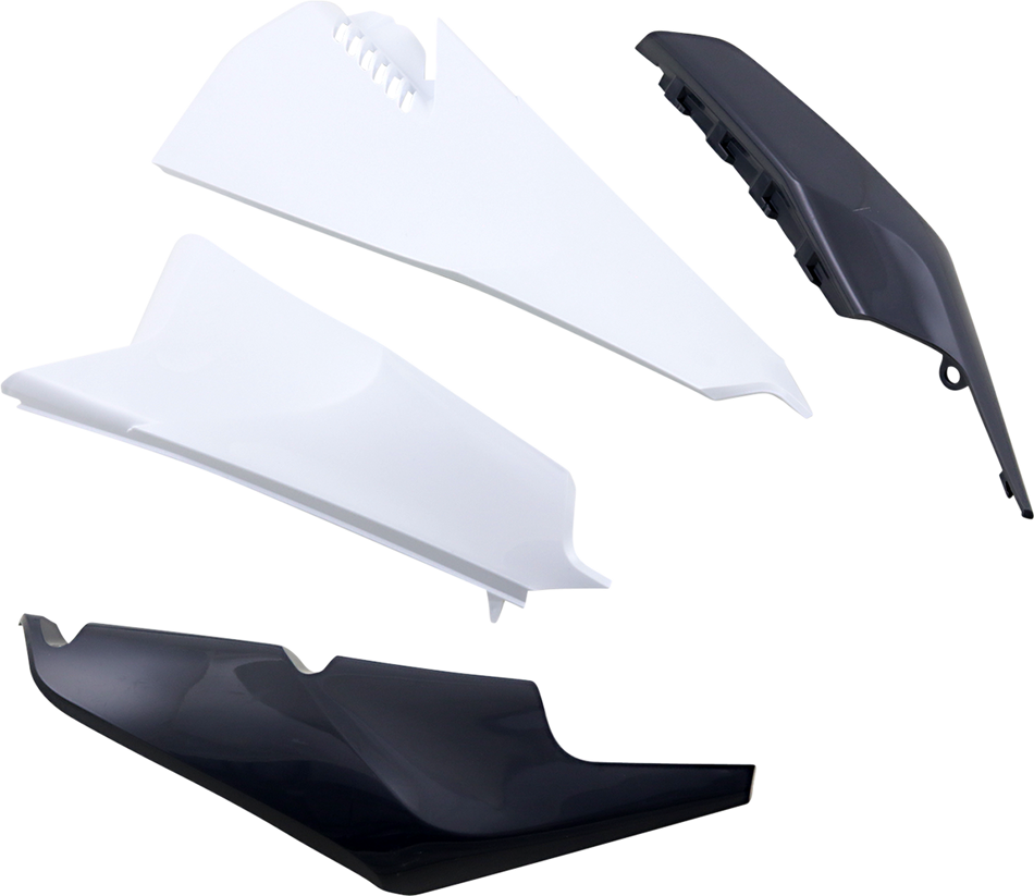 ACERBIS Side Panel Vent - White/Gray 2791621039