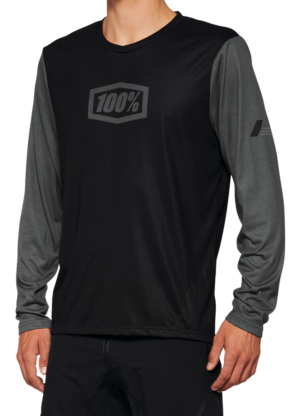 100% Airmatic Long-Sleeve Jersey - Black - Small 40019-00000