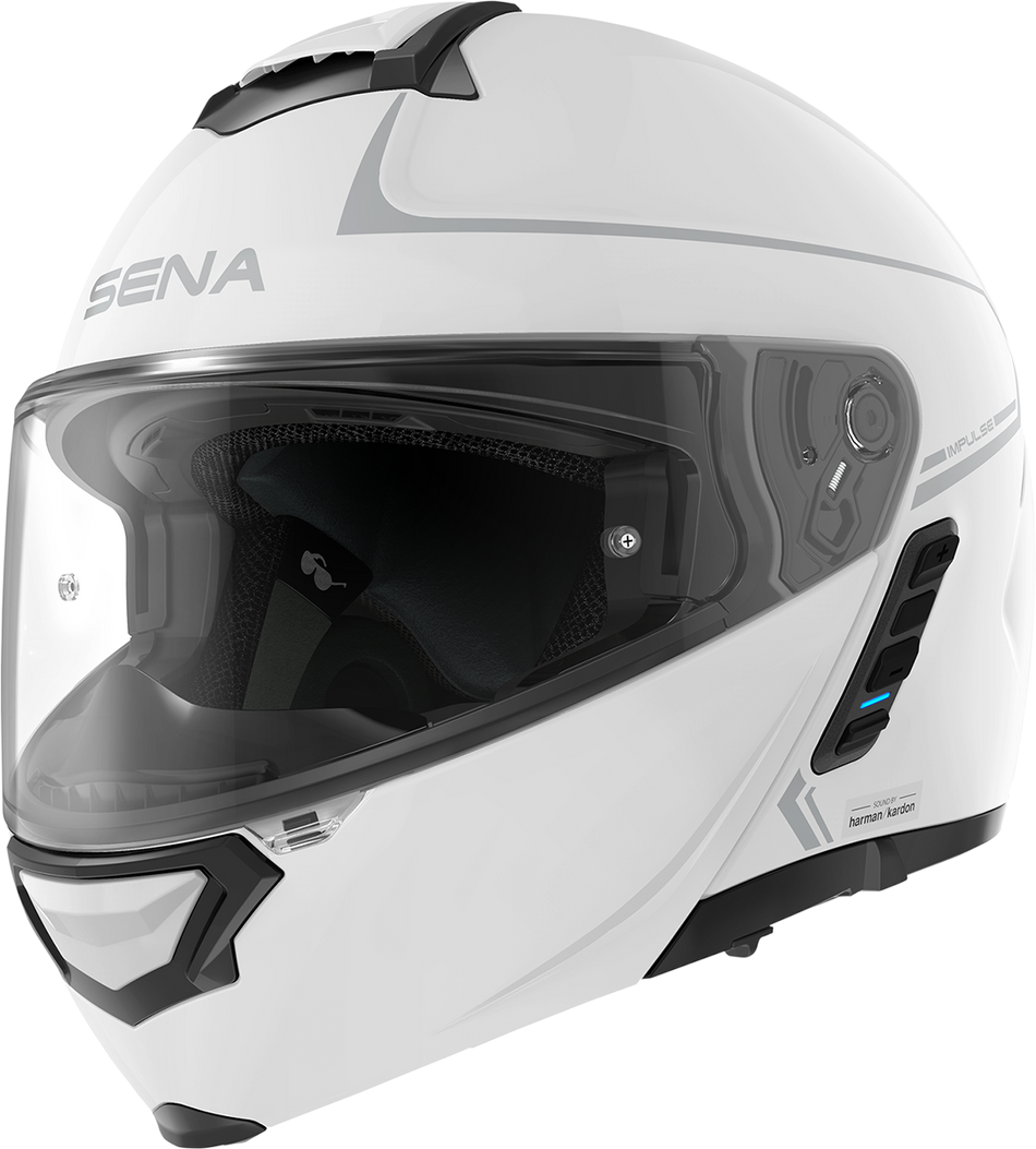 SENA Impulse Helmet - Gloss White - XL IMPULSE-GW0XL1