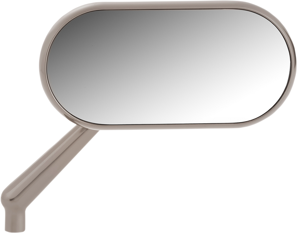 ARLEN NESS Oval Mirror - Titanium - Right 13-188